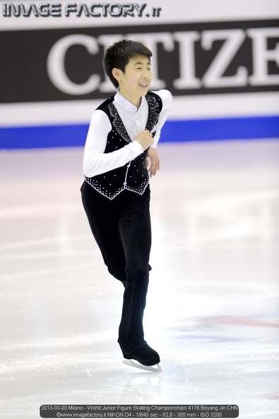 2013-03-03 Milano - World Junior Figure Skating Championships 4176 Boyang Jin CHN.jpg